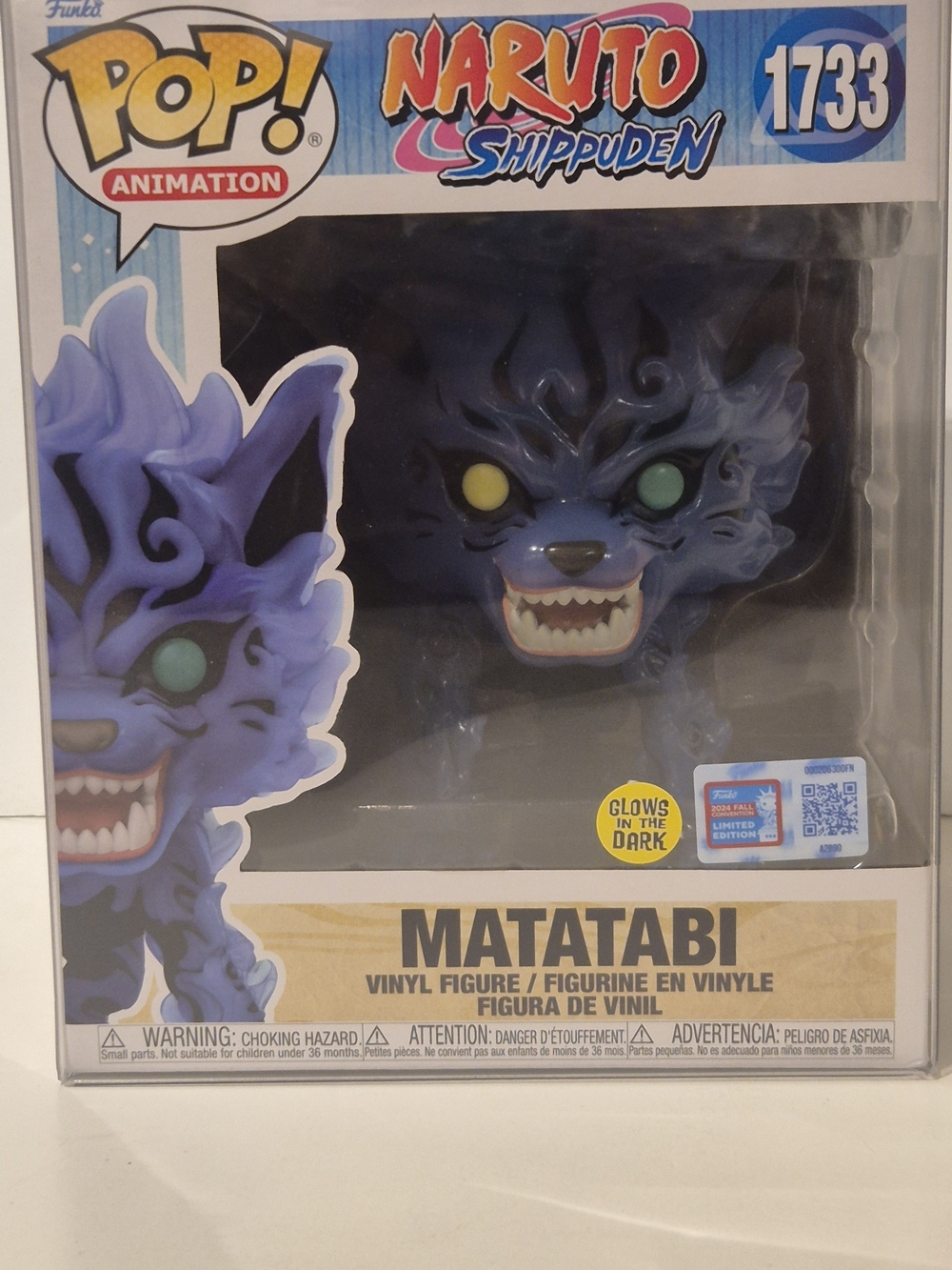 Funko Pop + Protector Naruto Shippuden Matatabi #1733 Animation Vinyl Figure